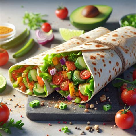 Vegetable Wrap by vulcanknight on DeviantArt