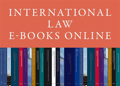 International Law E-Books Online, Collection 2021