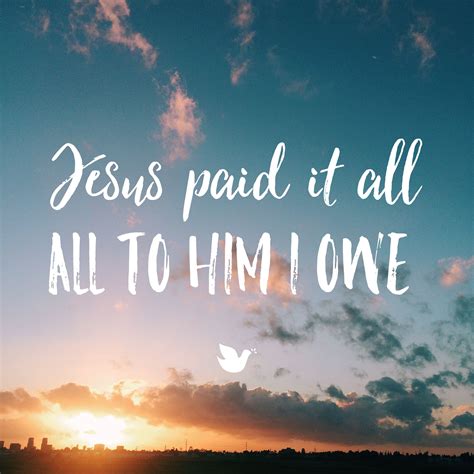 As 25 melhores ideias de Jesus paid it all no Pinterest