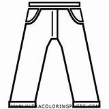 Dibujo De Pantalones Para Colorear  Ultra Coloring Pages sketch template