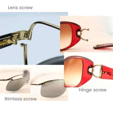 Eyeglass 2 Screws Replacement and Install - Eyeglass Repair USA