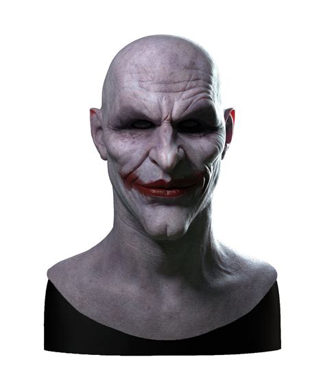 Silicone Mask | Arkham Joker Halloween Mask