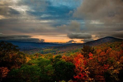 West Virginia Fall Foliage Mountain Sunset | Vibrant Fall Fo… | Flickr