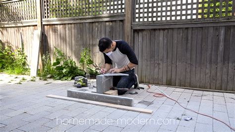 HomeMade Modern EP123 DIY Stone Bench