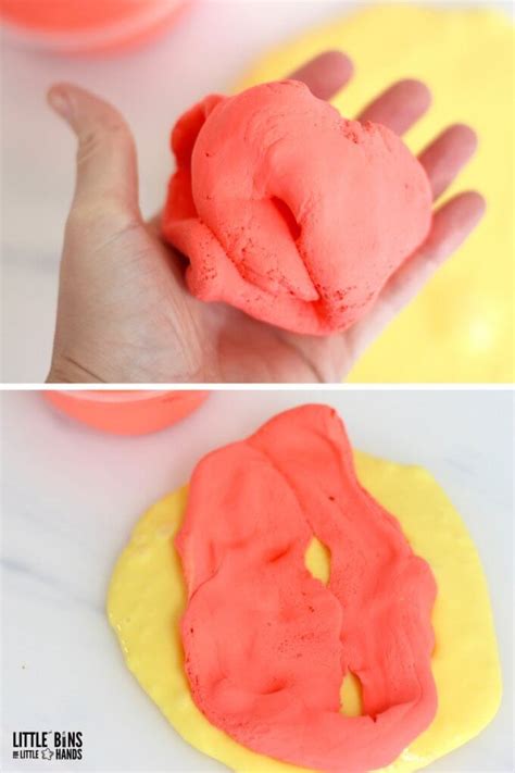 How To Make Clay Slime - Little Bins for Little Hands