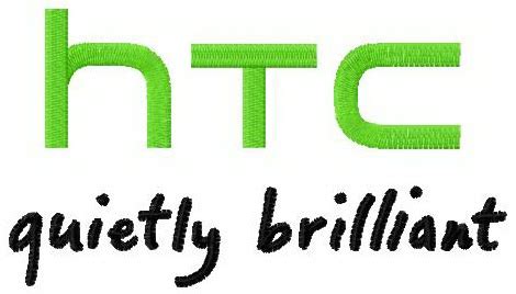 HTC logo machine embroidery design