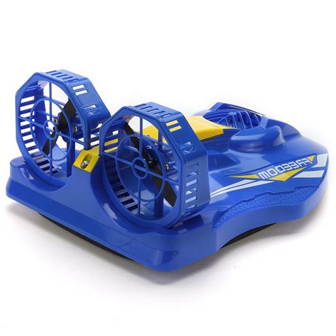 TKKJ A1 2.4G 4CH RC Twin-propeller Hovercraft EP Amphibious Boat with ...