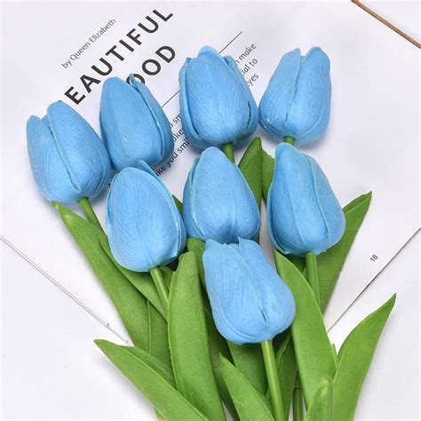 Artificial Tulip Flowers – Creme Cloud