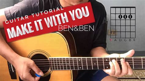 Make It With You Guitar Chords Tutorial (BEN & BEN VERSION) Chords ...