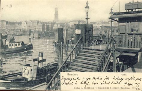 Postcards, Germany, Hamburg port, 44474 | Item | Darabanth Co., Ltd.