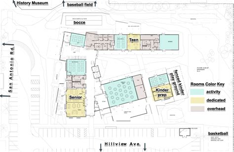 New Hillview Community Center Floor Plan - Bye Bye Children's Corner - Los Altos Politico