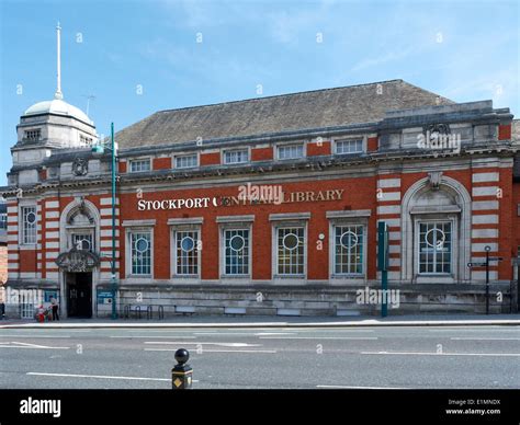 Stockport Central Library Stockport Cheshire UK Stock Photo - Alamy