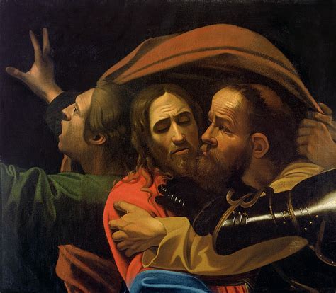 The Taking Of Christ Painting by Michelangelo Caravaggio