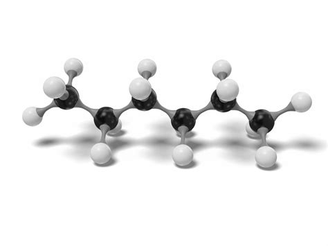 Hexane molecule c6h14 modeled 3D model - TurboSquid 1540614