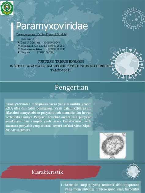 Kelompok 3 - Paramyxoviridae | PDF