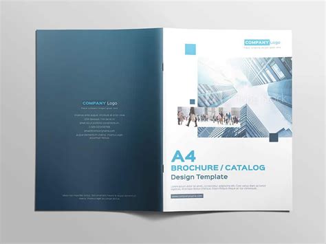 Multipurpose A4 Brochure Catalog Design Template | Vectogravic Design