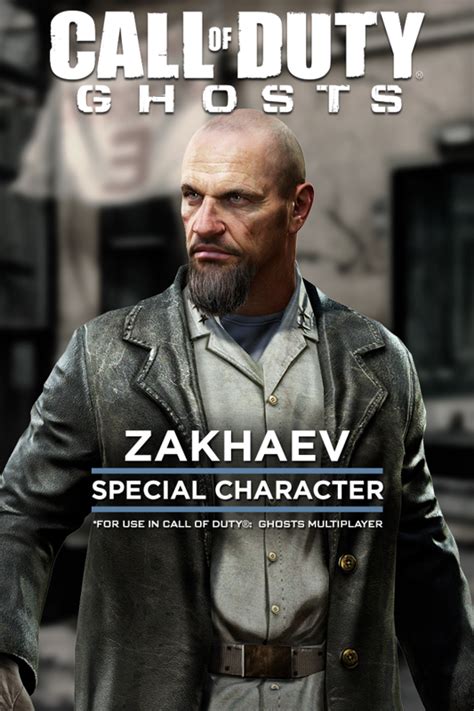 Call of Duty: Ghosts - Zakhaev Special Character (2014) box cover art - MobyGames