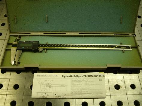 Mitutoyo 12-inch digital caliper (with case) EXC. condition