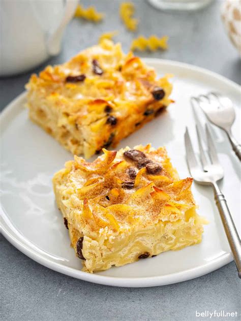 Noodle Kugel Recipe - Belly Full