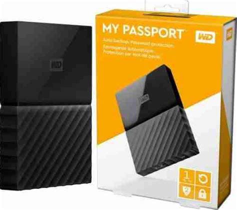 WD My Passport 1TB - Black WDBYNN0010BBK-WESN - Almiria Techstore Kenya