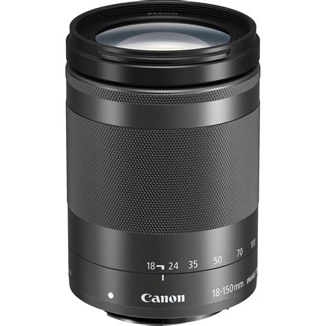 Canon EF-M 18-150mm f/3.5-6.3 IS STM Lens (Graphite) 1375C002