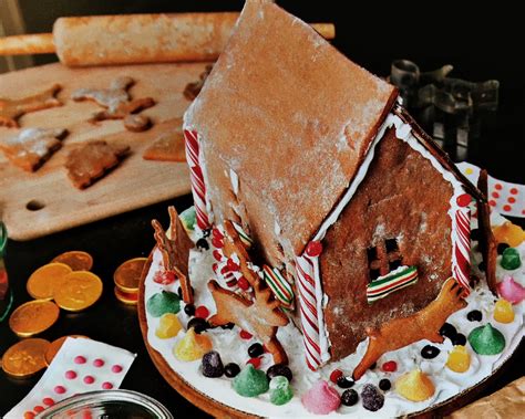 Gingerbread House Recipe with Royal Icing