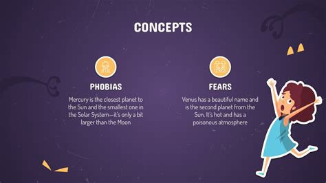 Phobias and Fears for Pre-K | Google Slides & PPT