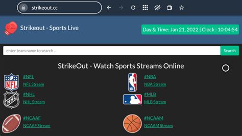 Strikeout Sports - How to Stream Live Sports on any Device