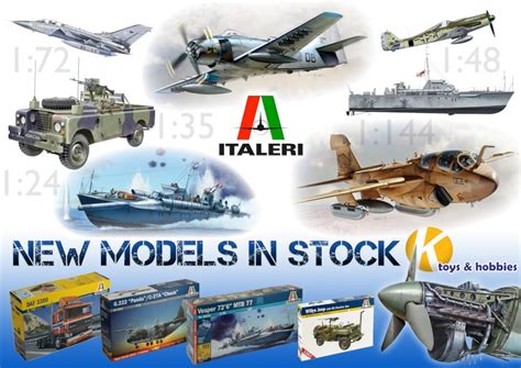 New Italeri Model Kits in stock from K Hobbies