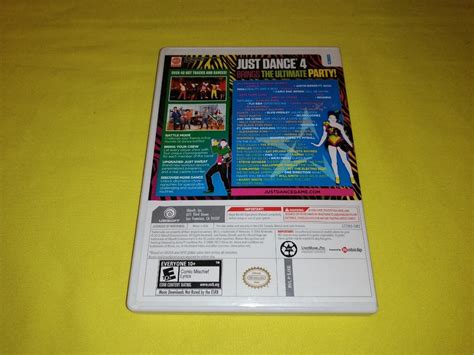 Just Dance 4 Nintendo Wii Compatible Con Wii U | Mercado Libre