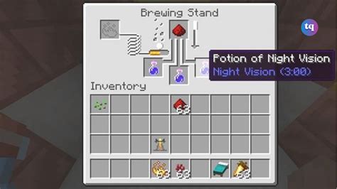 How to Make a Night Vision Potion in Minecraft