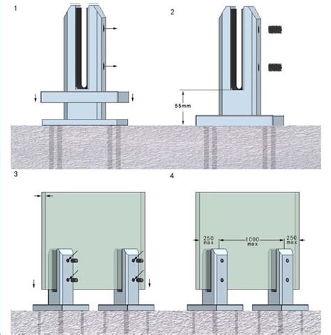 Duplex 2205 Stainless Steel Glass Spigot | Demax Arch