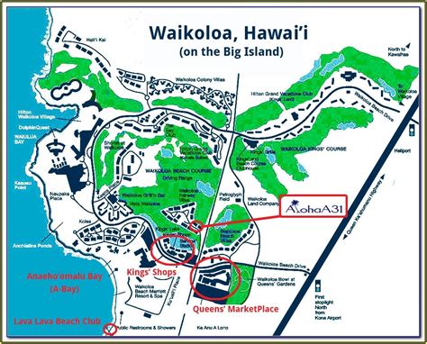 Waikoloa Beach Villas Property Map - Map : Resume Examples #qb1V2eR1R2