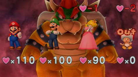 Mario Party 10 - Mario, Luigi, Peach, Toad vs Bowser - Chaos Castle ...