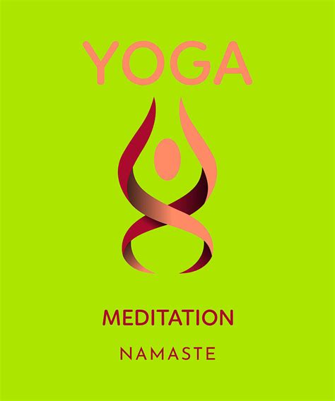 Yoga Meditation Namaste Digital Art by Beat Wurmet