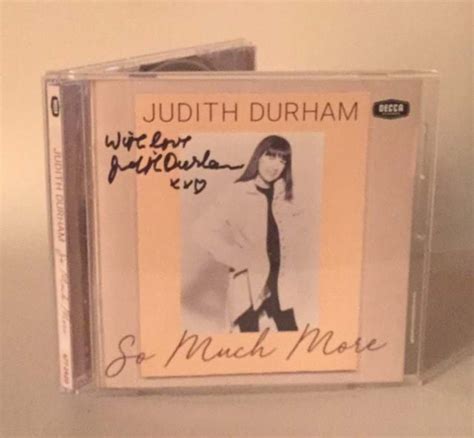 Judith Durham So Much More Album - Limited Edition Signed Copy!