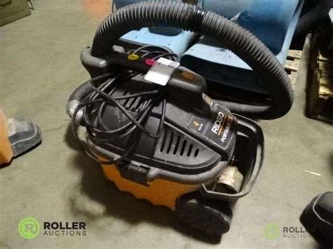 Ridgid Portable Vac 4 Gallon 5.0 Peak Hp Manual