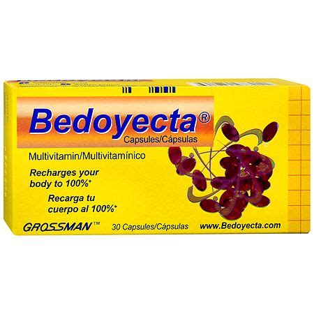 Bedoyecta Multivitamin Capsules | Walgreens