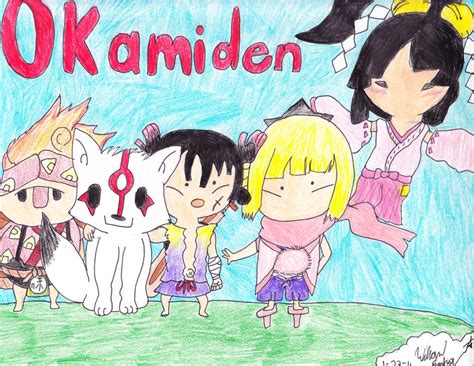 Okamiden characters by mariokinz on DeviantArt