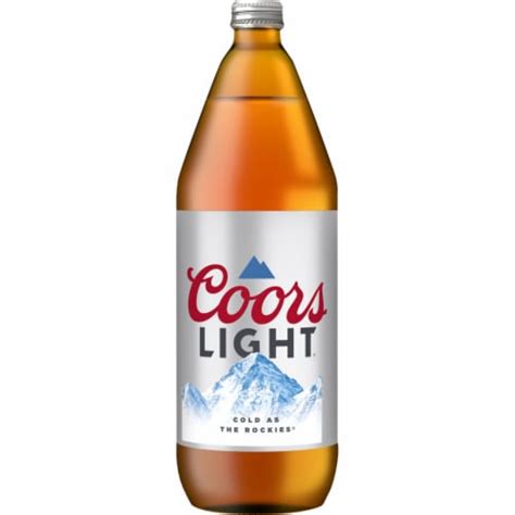 Coors Light American Light Lager Beer, 40 fl oz - King Soopers