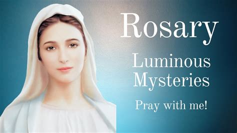 Holy Rosary - Luminous Rosary - Thursday - YouTube