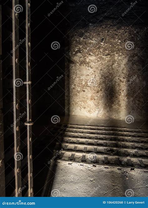 The dark cell stock photo. Image of historic, fence - 106420268