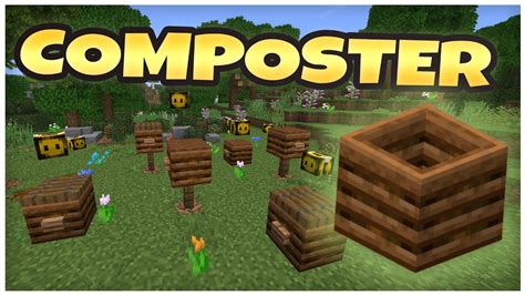 Minecraft :: 3 Composter Building Tricks - YouTube