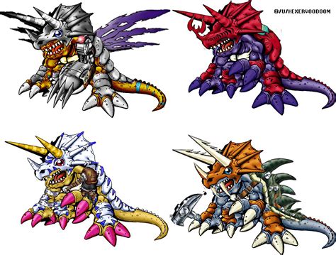 Digimon Adventure but every main ultimate is Triceramon (pt1) : r/digimon