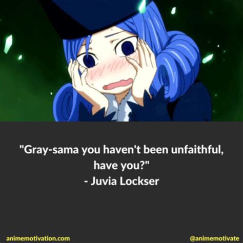 The Best Collection Of Juvia Lockser Quotes From Fairy Tail