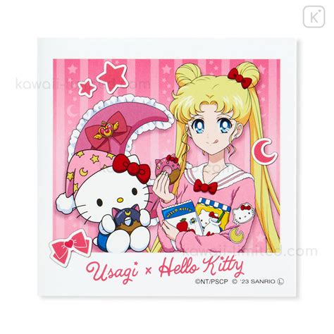 Japan Sanrio × Sailor Moon Cosmos Photo Sticker - Hello Kitty & Usagi ...