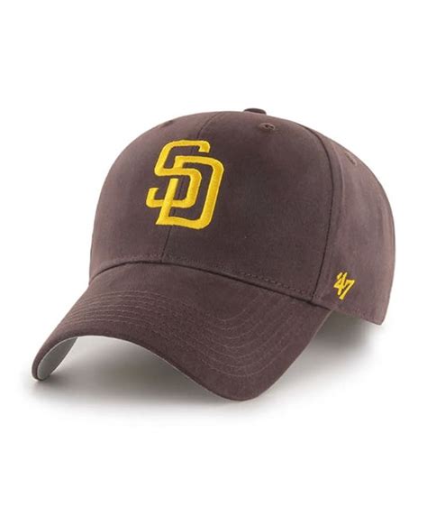 San Diego Padres YOUTH 47 Brand Brown MVP Adjustable Hat | San diego ...