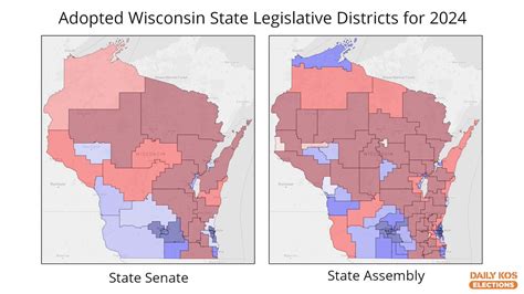 Wisconsin adopts new legislative maps, giving Democrats chance to win state - Democratic ...