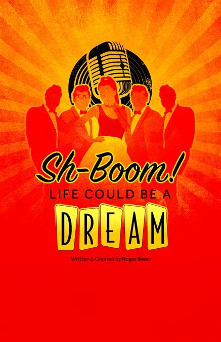 SH-BOOM! Life Could Be A Dream Poster | Theatre Artwork & Promotional Material by Subplot Studio