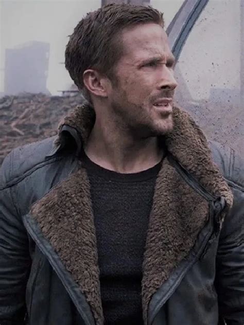 Blade Runner 2049 Ryan Gosling Shearling Coat